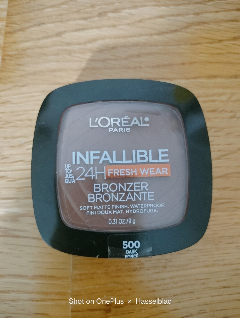 L'Oreal Soft Matte Bronzer - Dark Brown (500) 24 Hr Wear